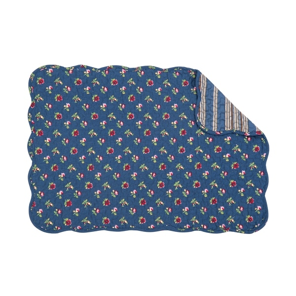 Olivia Quilted Rectangular Placemat Set of 6