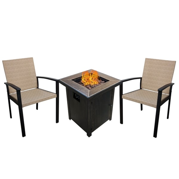 Howell 3-Piece Fire Pit Set