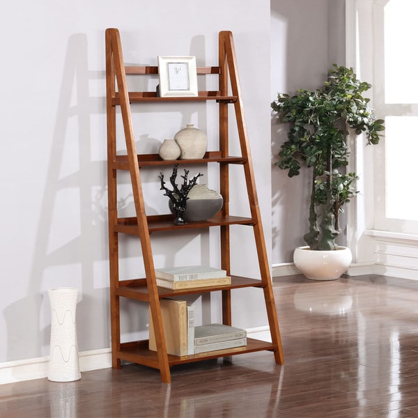 Meade Mid-century Modern Ladder Bookcase. Opens flyout.