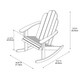 Gavil Teak Adirondack Rocker - Thumbnail 5