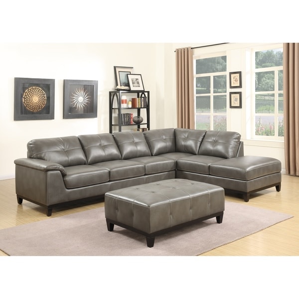 Copper Grove Kinglake 3-piece Sectional with 6 Seats