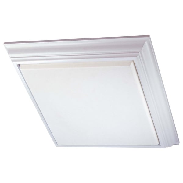 Minka Lavery Kitchen White Steel Fluorescent Flush Mount Light Minka Lavery Kitchen White Steel Fluorescent Flush Mount Light Fixture