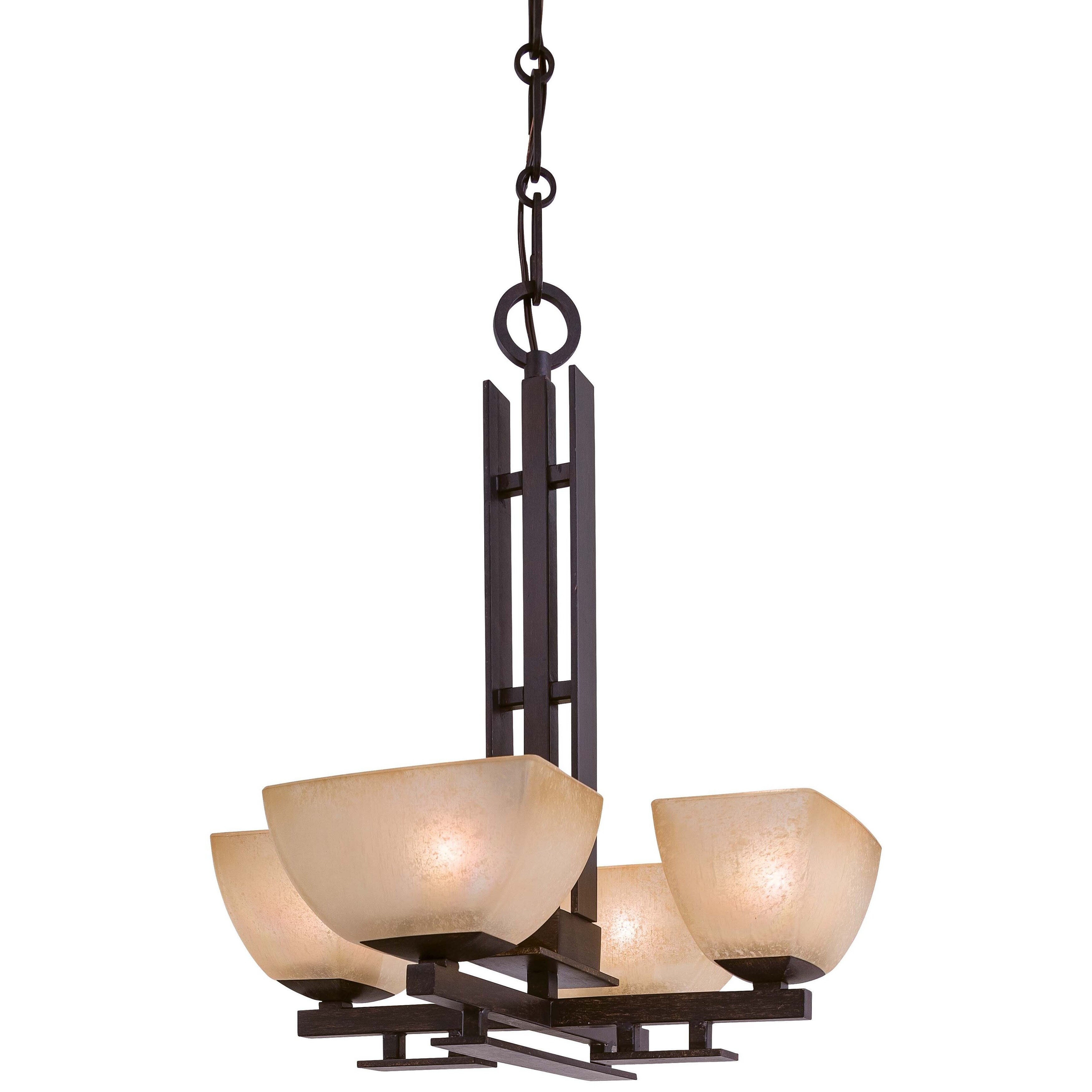 Minka Lavery Lineage 4 Light Mini Chandelier - Chandeliers For Bedrooms by Overstock.com