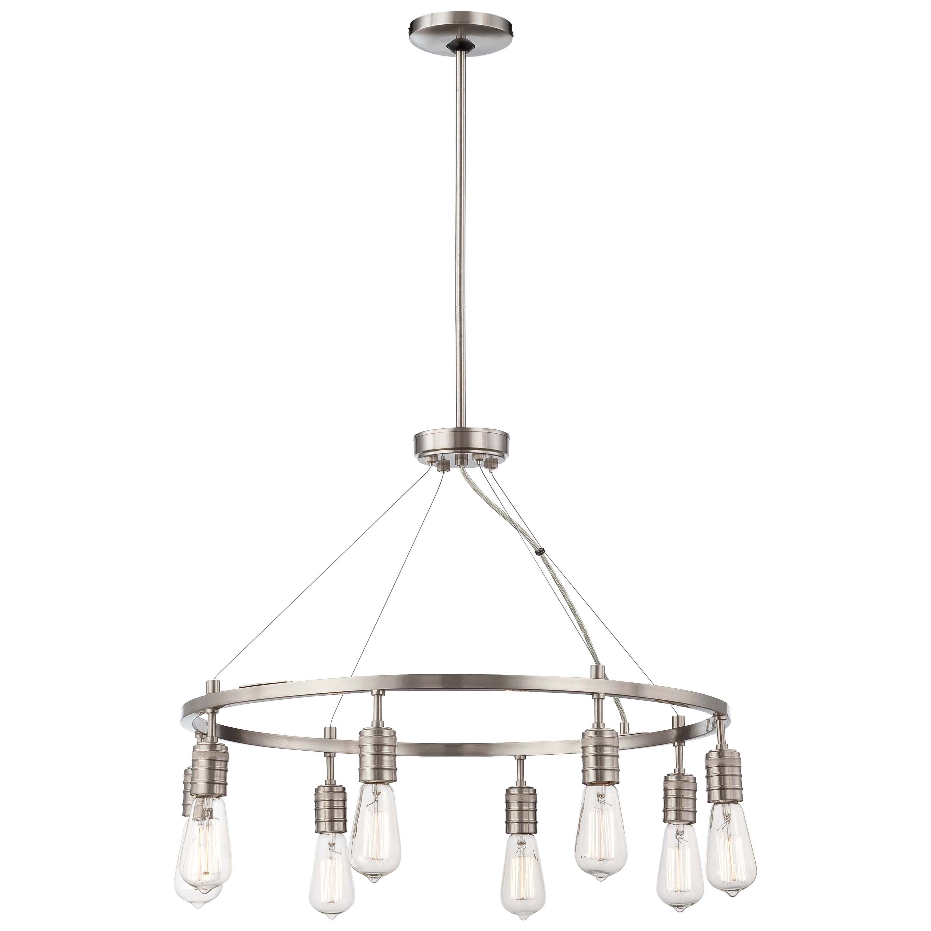 Minka Lavery Downtown Edison 8 Light Chandelier - Chandeliers For Bedrooms by Overstock.com