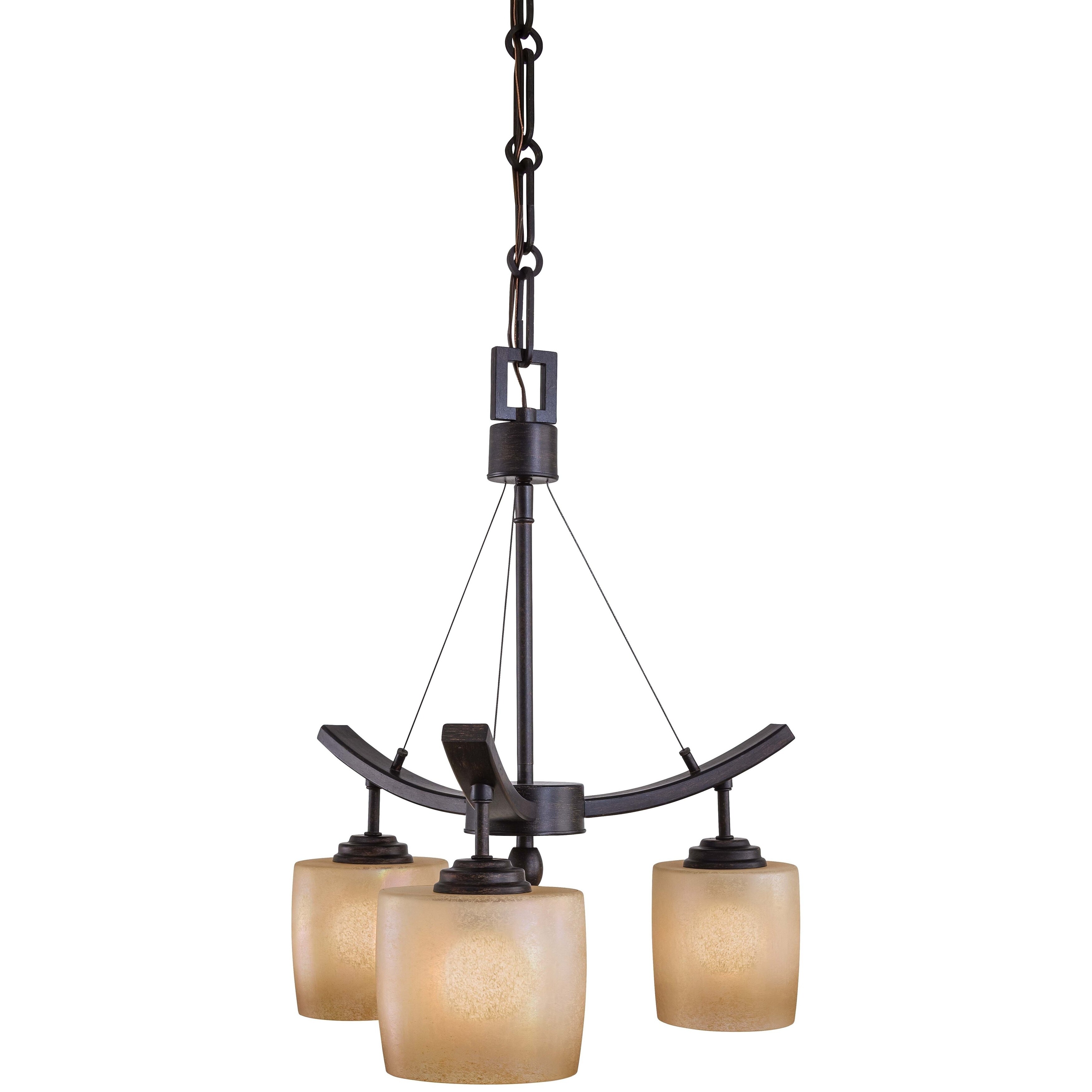 Raiden Iron Oxide 3 Light Mini Chandelier By Minka Lavery - Chandeliers For Bedrooms by Overstock.com