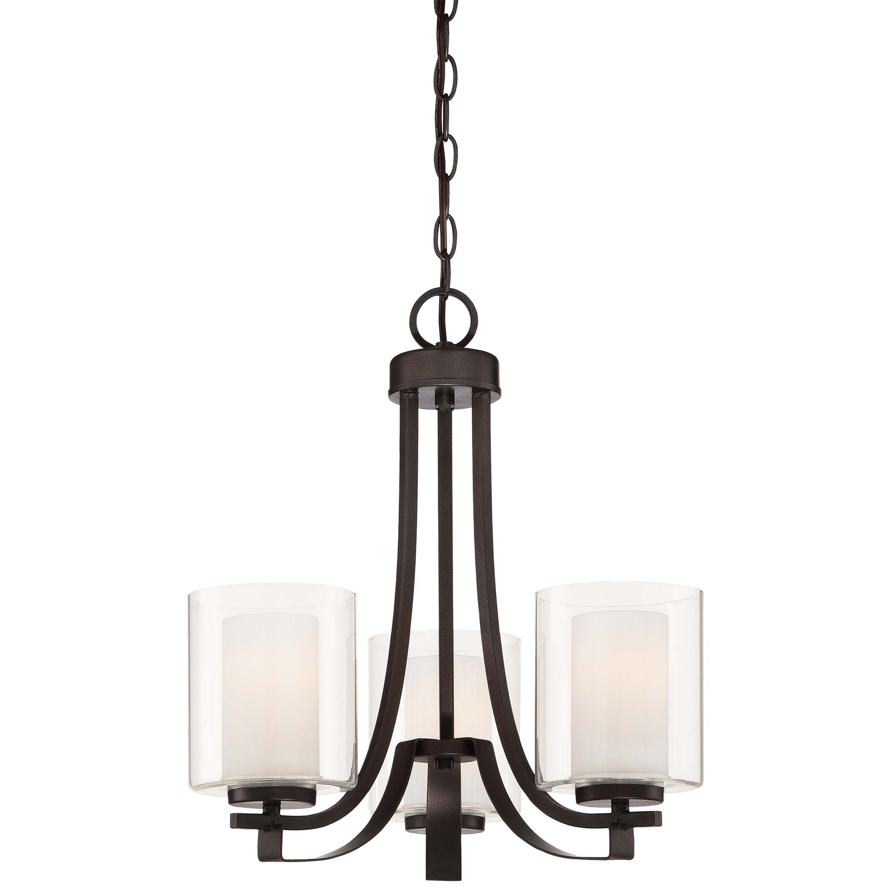 Parsons Studio Smoked Iron 3 Light Chandelier By Minka Lavery - Chandeliers For Bedrooms by Overstock.com