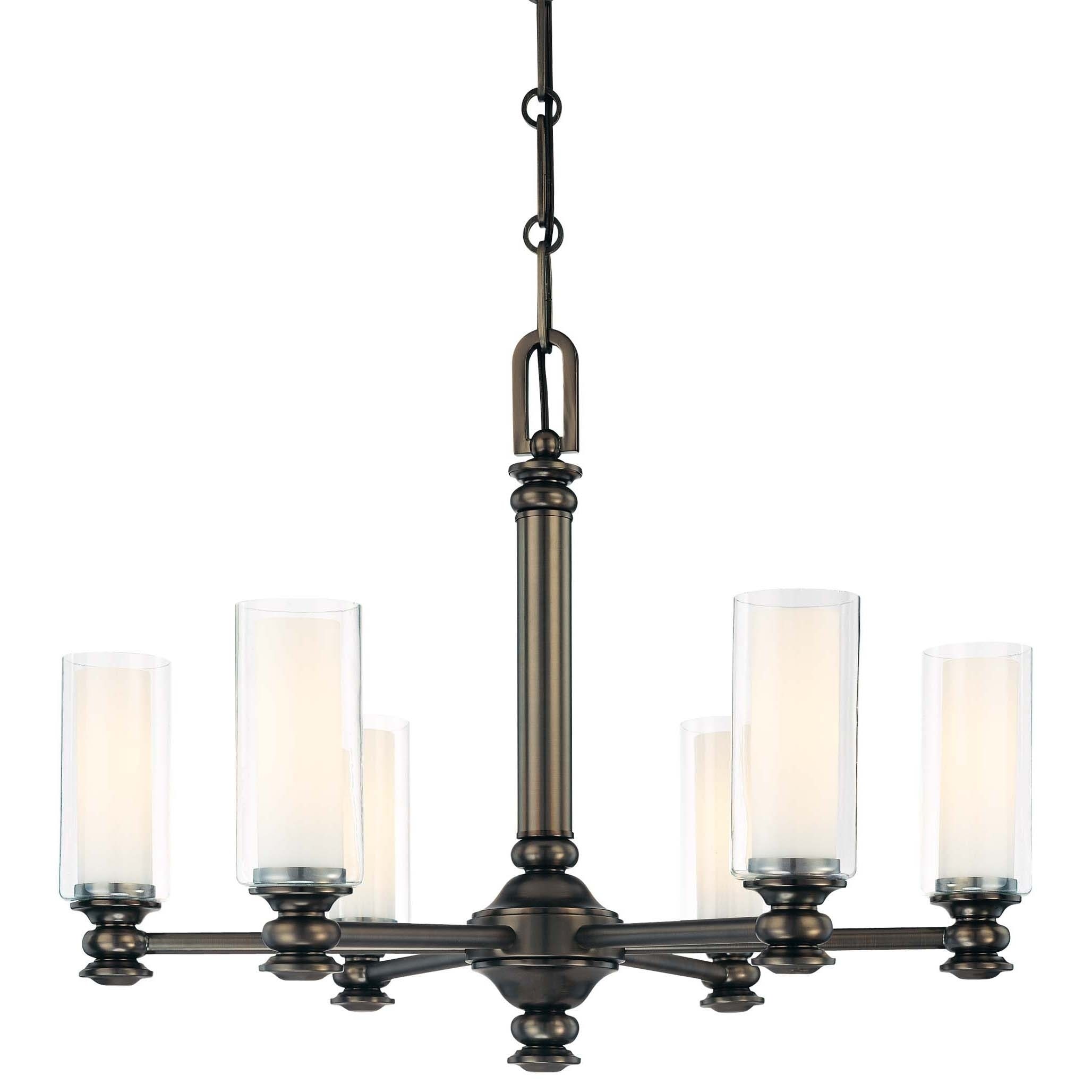 Harvard Court Harvard Court Bronze (Plated) 6 Light Chandelier By Minka Lavery - Chandeliers For Bedrooms by Overstock.com