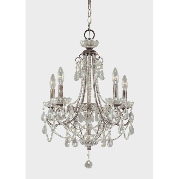 Minka Lavery 5 Light Mini Chandelier Free Today Minka Lavery 5 Light Mini Chandelier