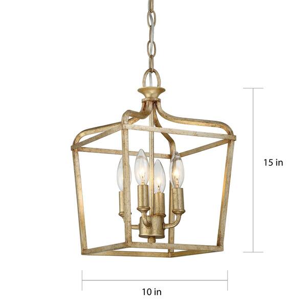 Laurel Estate Brio Gold 4 Light Pendant By Minka Lavery Laurel Estate Brio Gold 4 Light Pendant