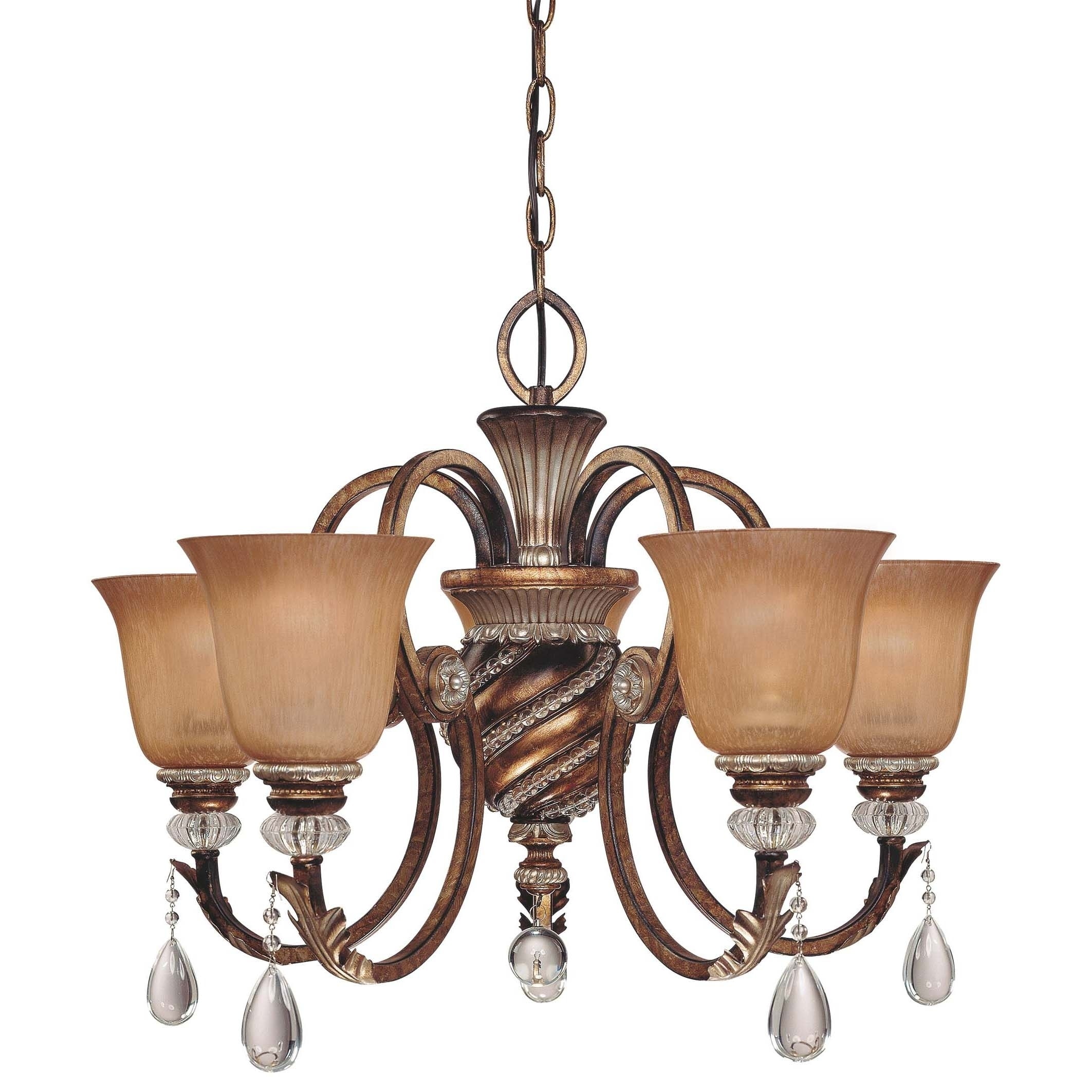 Aston Court Aston Court Bronze 5 Light Chandelier By Minka Lavery - Chandeliers For Bedrooms by Overstock.com