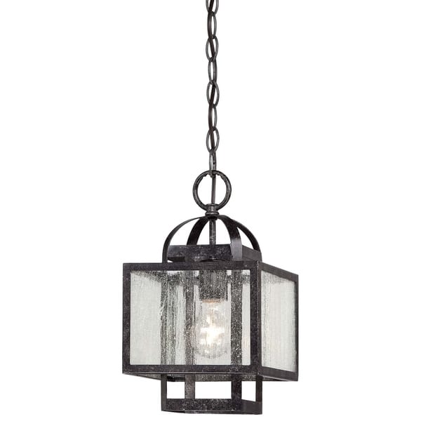 slide 1 of 1, Minka Lavery Camden Square 1 Light Mini Pendant
