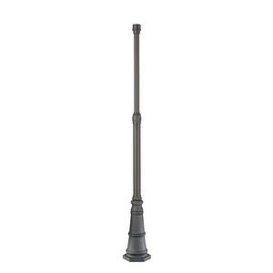 The Great Outdoors 7902 Coal Light Post With Base