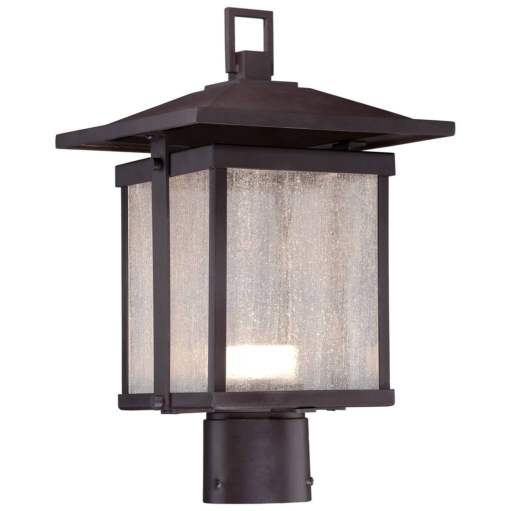 Hillsdale Dorian Bronze 1 Light Outdoor Led Post Mount By Minka Lavery