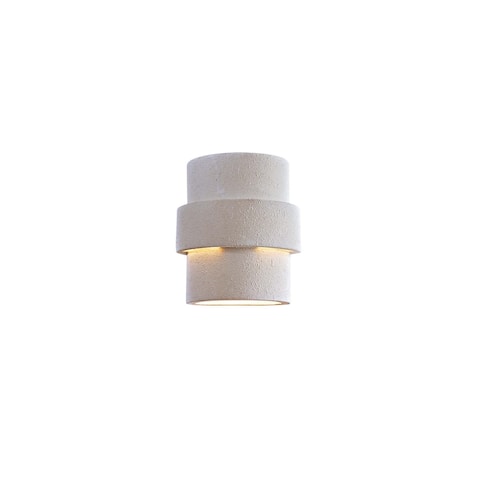 White Ceramic 1 Light Pocket Lantern by Minka Lavery