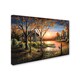 Chuck Black 'An Autumn Sunset' Canvas Art - Overstock - 18048213