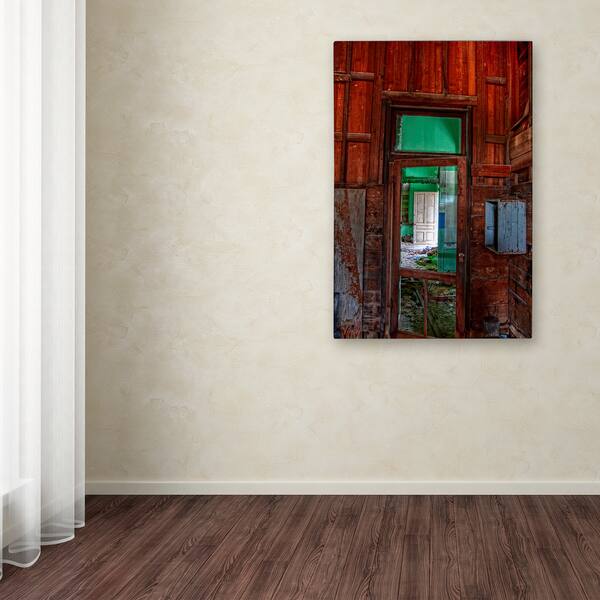 Shop Bob Rouse Train Station Doorways Canvas Art Free Shipping