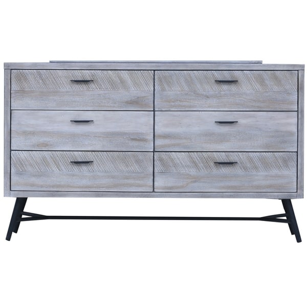 Emerald Home Nova Sterling Gray And Black Dresser With Emerald Home Nova Sterling Gray And Black Dresser With