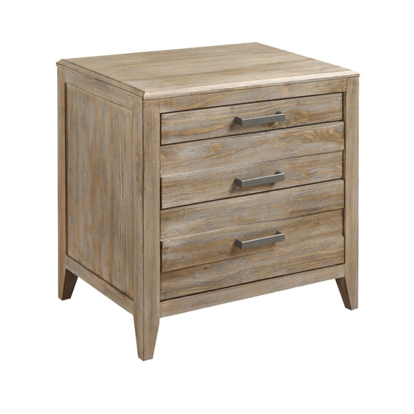 The Gray Barn Fox Hollow Sandstone 3-drawer Nightstand