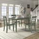 Option Green Window Back Chairs