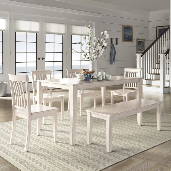 Wilmington Ii 60 Inch Rectangular Antique White Dining Wilmington Ii 60 Inch Rectangular Antique White Dining