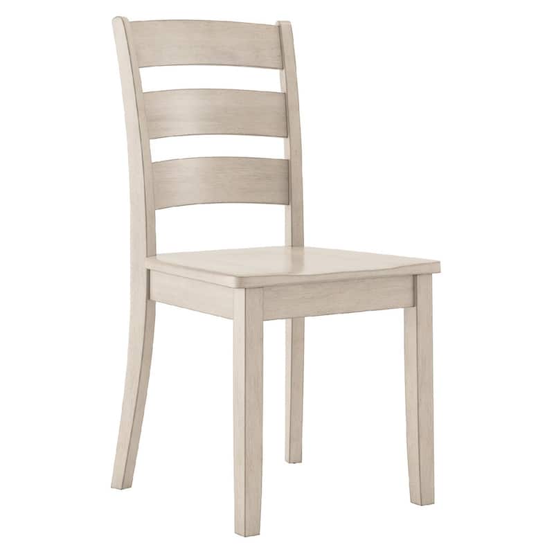 Wilmington II 60-Inch Rectangular Antique White Dining Set by iNSPIRE Q Classic