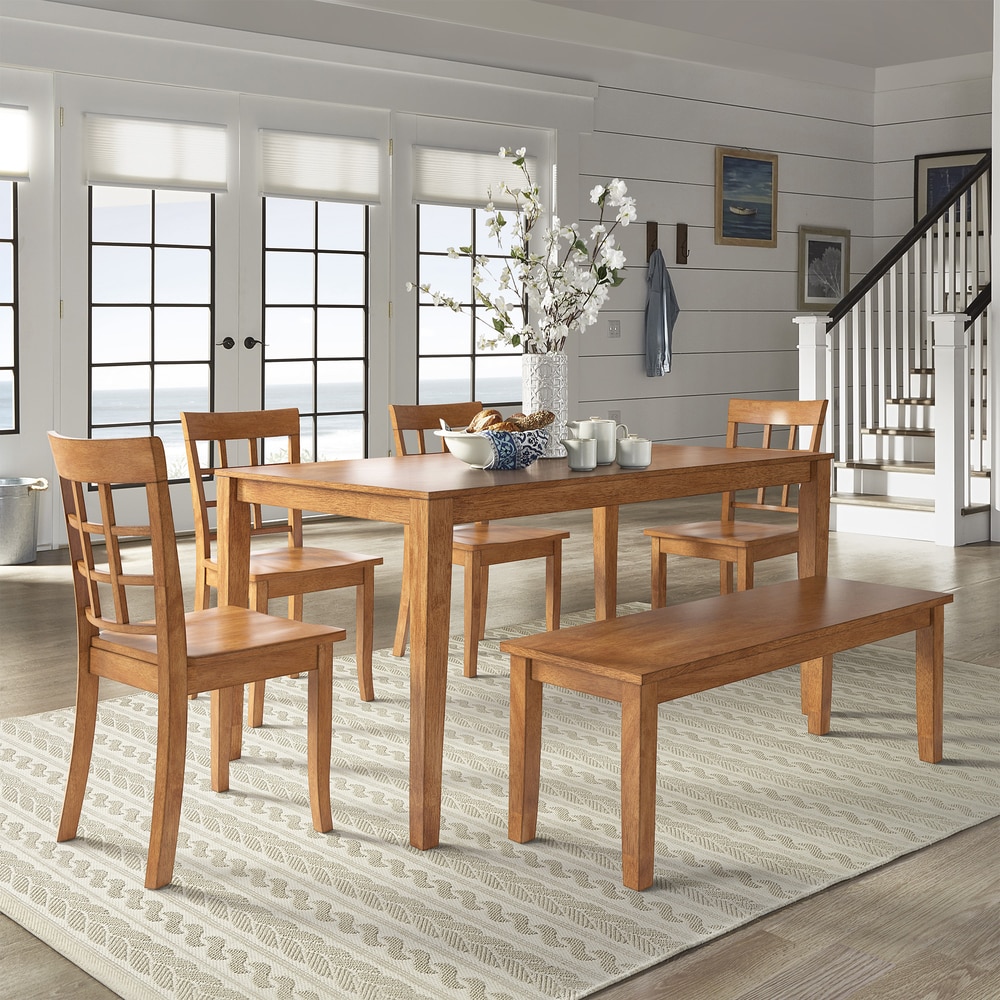 Nadine Dark Walnut Finish Glass Table Top Round Dining Set - Curved Back  Chairs by iNSPIRE Q Modern - On Sale - Bed Bath & Beyond - 18218122