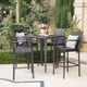 preview thumbnail 1 of 5, Colbin Wicker Outdoor 5-piece Bar Set by Christopher Knight Home
