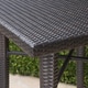preview thumbnail 5 of 5, Colbin Wicker Outdoor 5-piece Bar Set by Christopher Knight Home