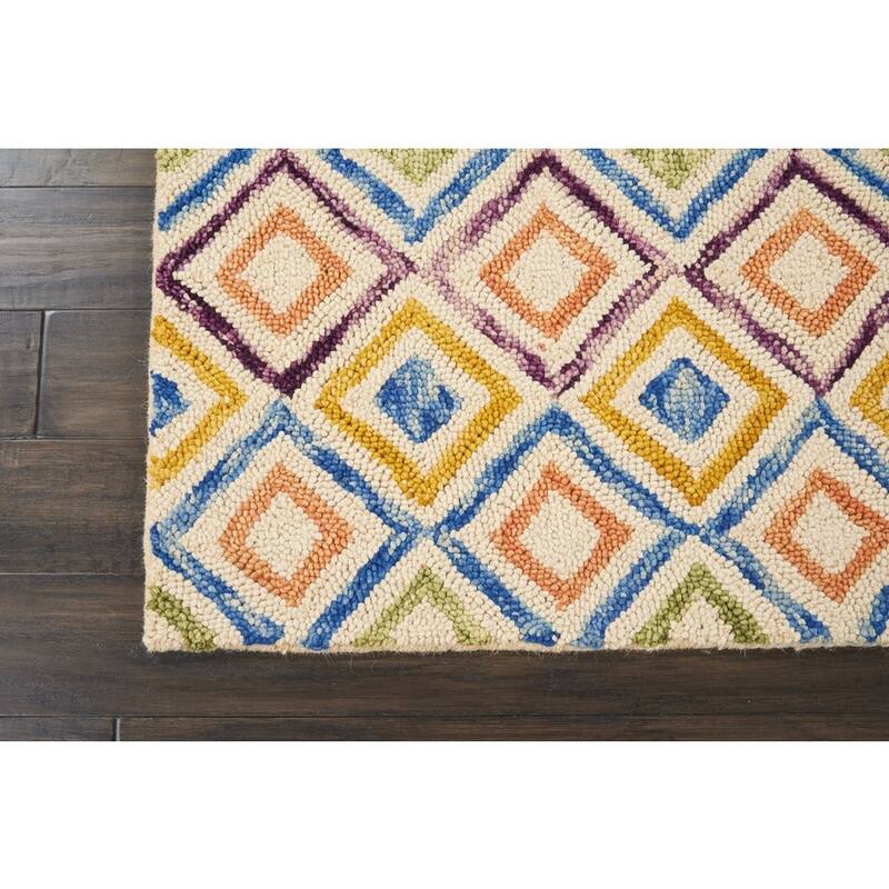 Nourison Vibrant Geometric Area Rug