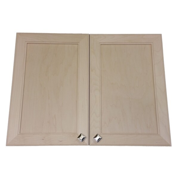 Wg Wood Products Village Square Reccessed Double Door Frameless Wg Wood Products Village Square Reccessed Double Door Frameless Medicine Cabinet