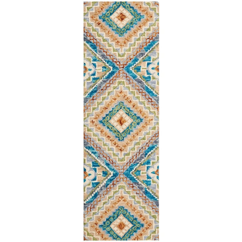 Nourison Vibrant Tribal Geometric Diamond Area Rug