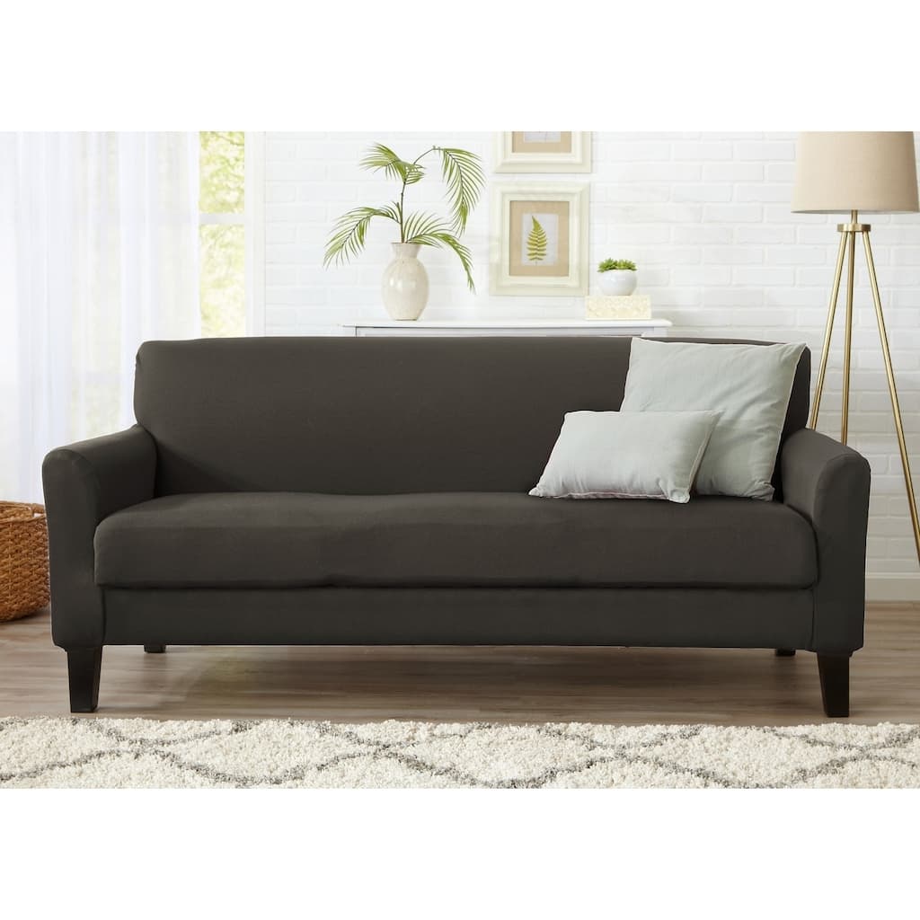 Dawson Collection Twill Form Fit Sofa Slipcover