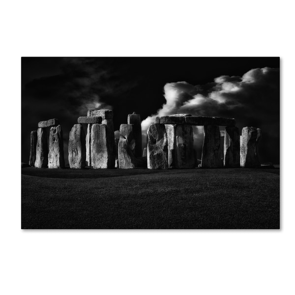 Stefan Eisele 'The Night Of Stonehenge' Canvas Art