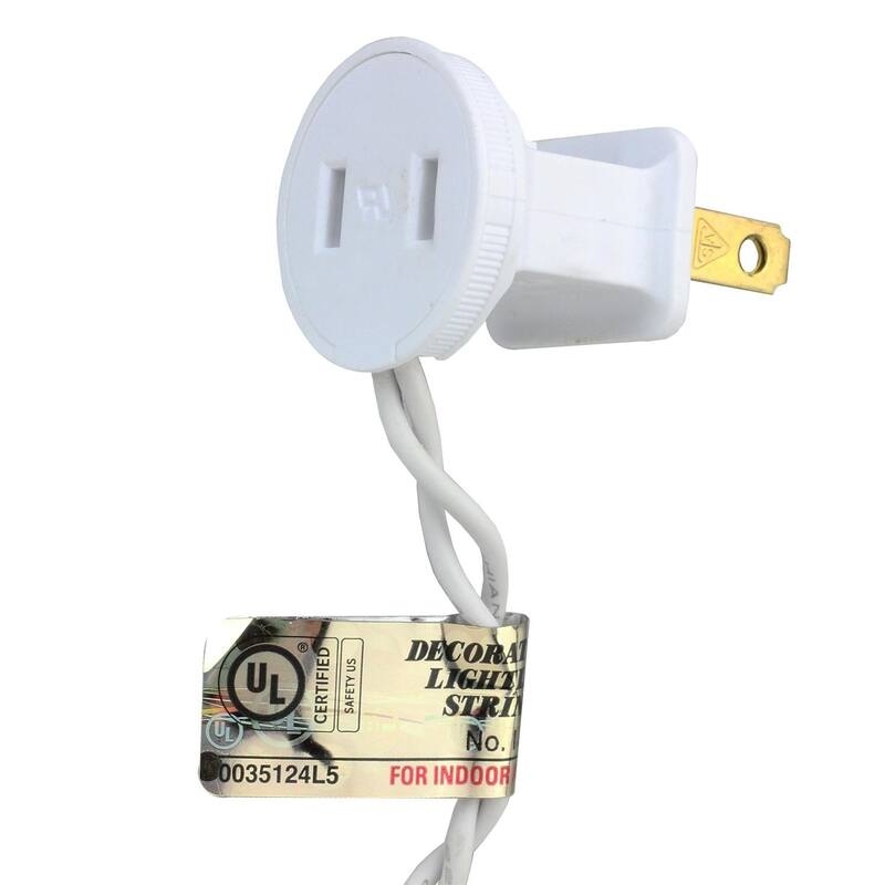 Purple LED Wide Angle Christmas Lights White Wire Bed Bath & Beyond