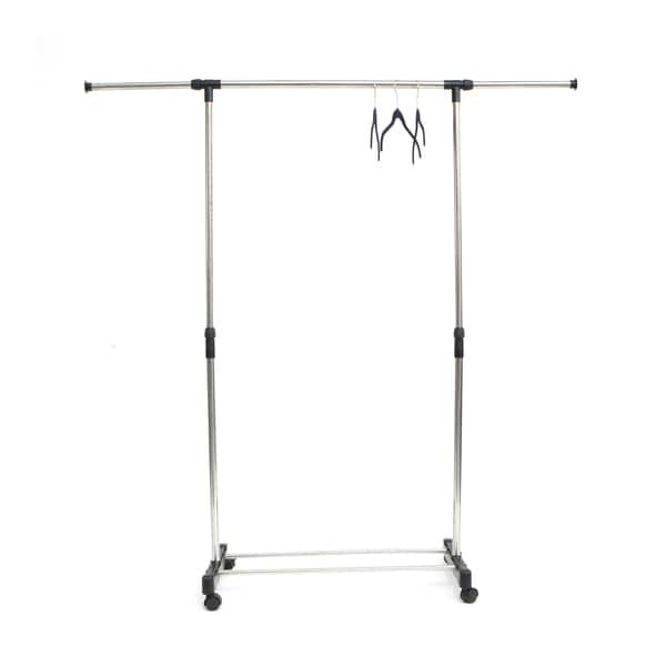 Household Essentials White 5119-1 Indoor Metal Clothes Drying Rack for Laundry