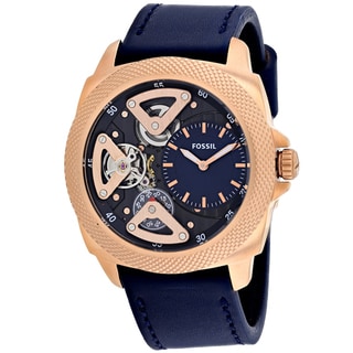 privateer sport mechanical luggage leather watch