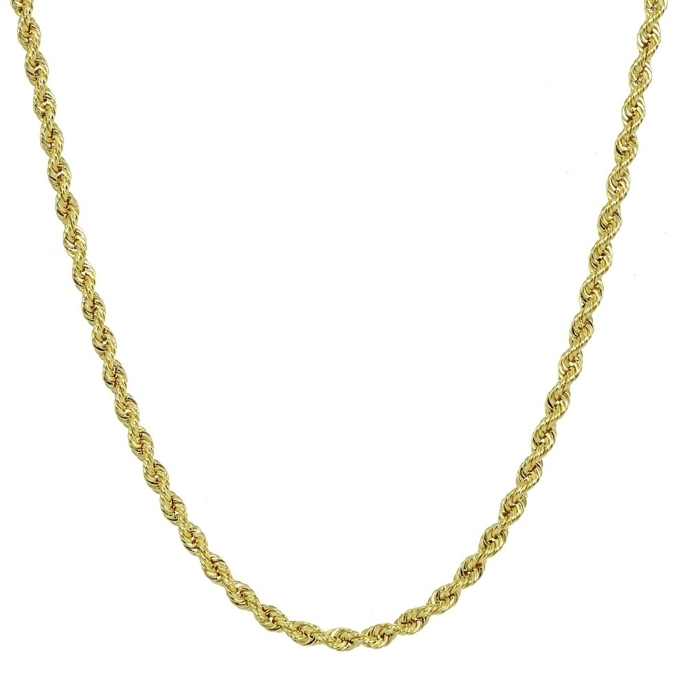 20 Inch 14k Gold Filled 1.8mm Rope Chain Necklace