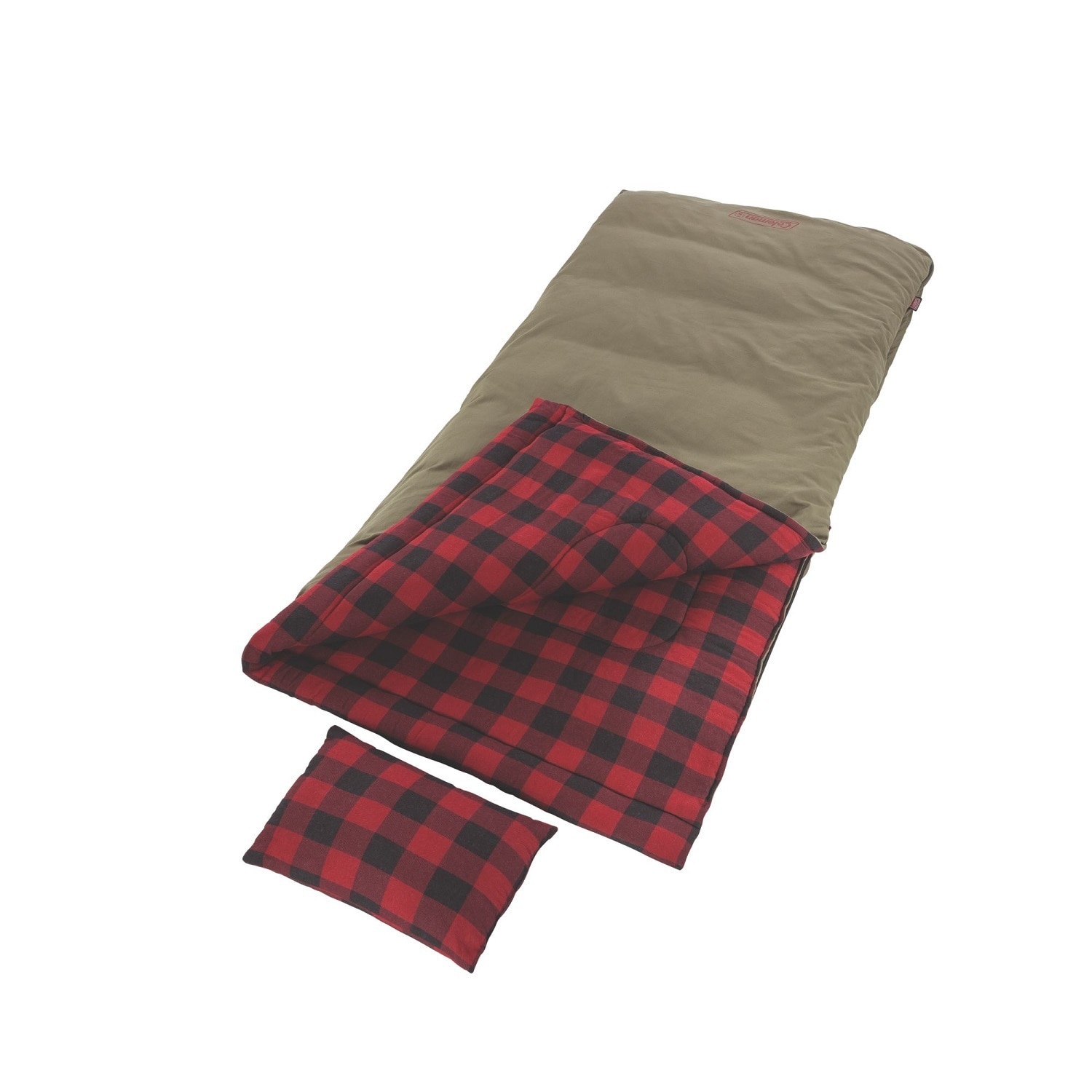 Coleman Big Game -5 Degree Big & Tall Sleeping Bag Red Plaid - Bed Bath &  Beyond - 18058386