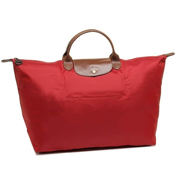 Shop Longchamp Le Pliage Large Travel Bag Red Free