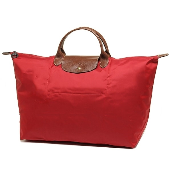 Longchamp Le Pliage Large Travel Bag Red