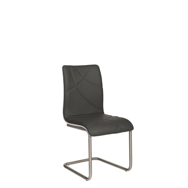 Somette Nora 2 Tone Chair with Horseshoe Base, Set of 2