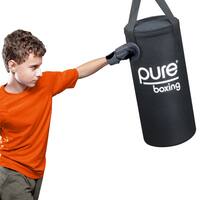 Pure Boxing 25 lb Heavy Bag Boxing Set for Kids