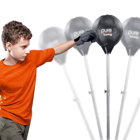 Pure Boxing Kids Pro Free Standing Punching Bag Boxing Set