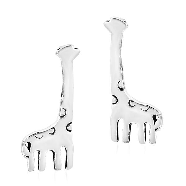 ICYROSE 925 Sterling Silver Small Giraffe Stud Earrings 23053