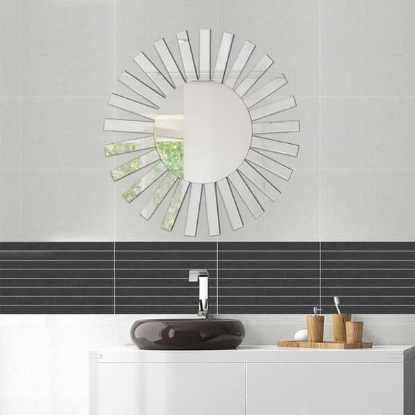 Shop The Rising Sun Decorative Sunburst Wall Mirror Design L 35 5 X W 35 5 By Fab Glass And Mirror 35 5x35 5 Inch Overstock 18060881
