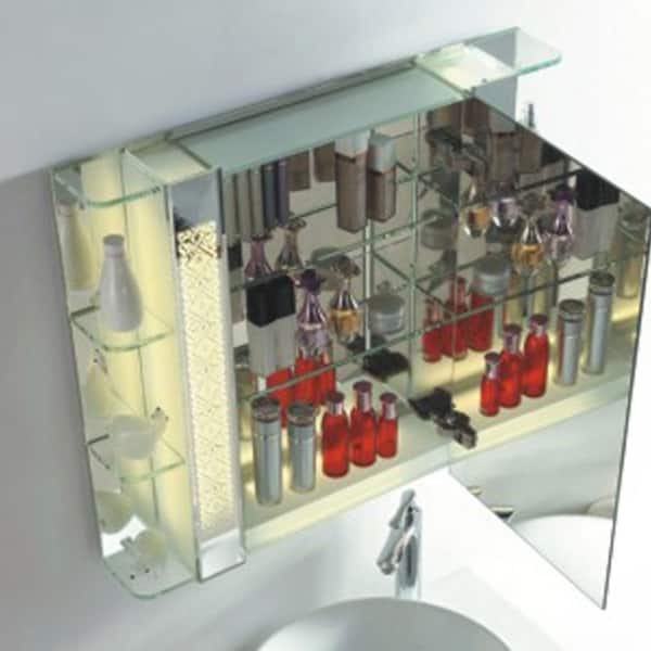 The Fairway Mid Century Bathroom Mirrored Cabinet With The Fairway Mid Century Bathroom Mirrored Cabinet With