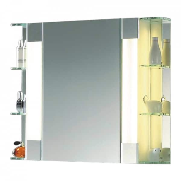 The Fairway Mid Century Bathroom Mirrored Cabinet With The Fairway Mid Century Bathroom Mirrored Cabinet With
