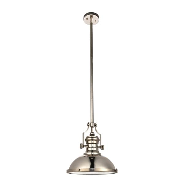 Eamon Collection Pendant D13 H13.3 Lt:1 POLISHED NICKEL Finish