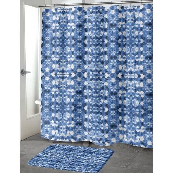 Shop Shibori Mirror Shower Curtain By Becky Bailey On Sale