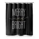 MERRY AND BRIGHT Shower Curtain By Kavka Designs